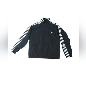Adidas Jacket. Wind Breaker. Black And White. Meduim. Zip-up. Active Wear.